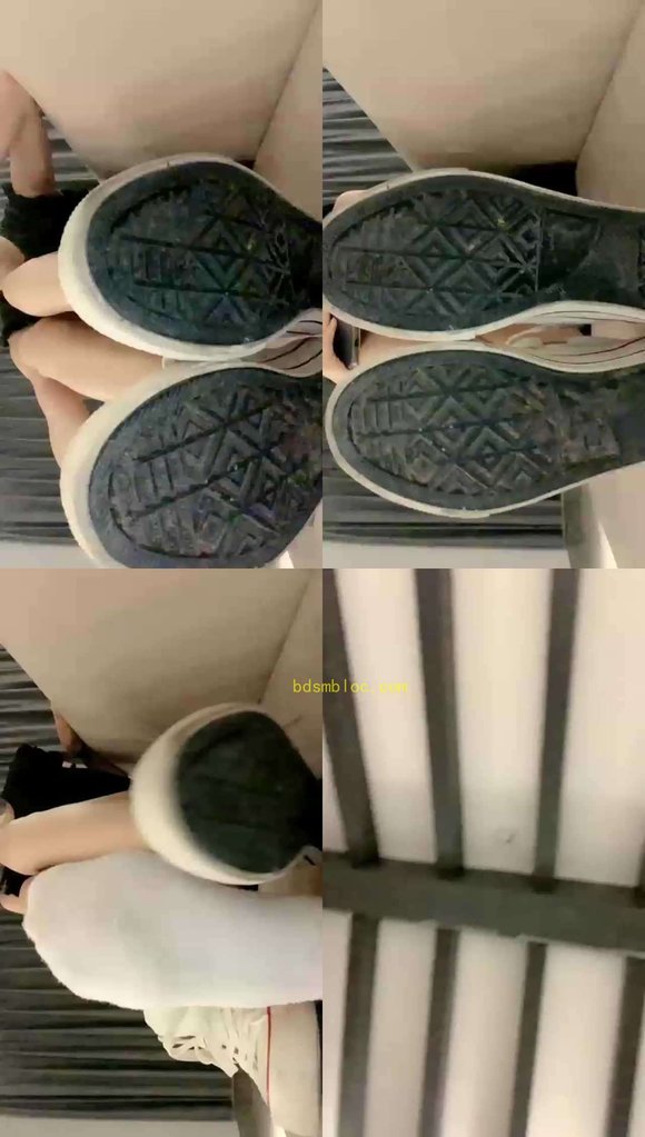 【希希子】第一视角寸止帆布鞋脏白袜控制