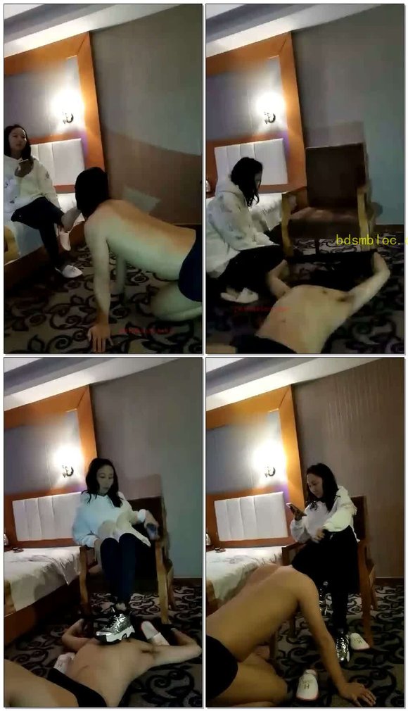 【琛儿女主】宾馆绑着贱狗羞辱