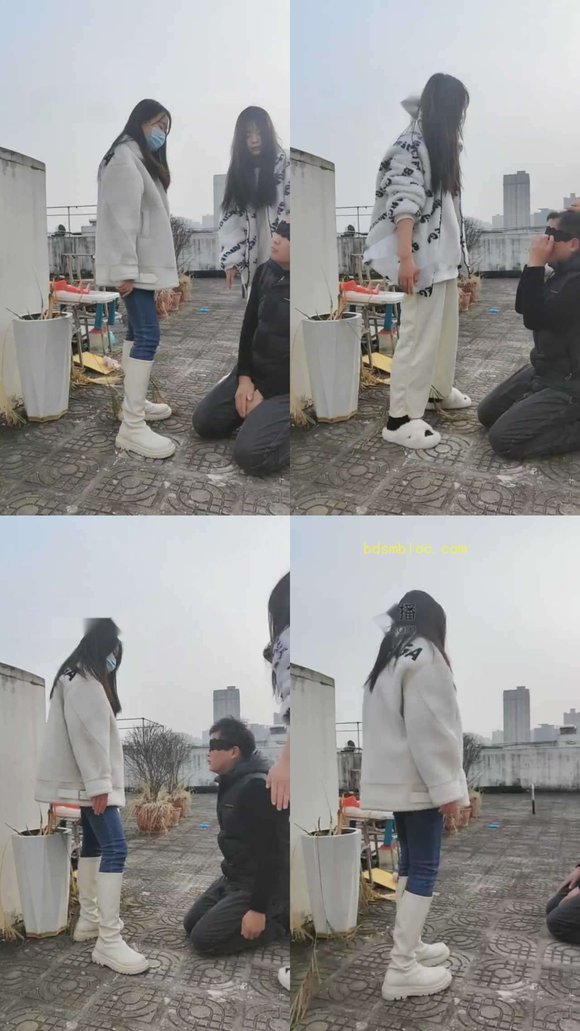【最抗揍的是我吗】阳台被精神小妹虐打
