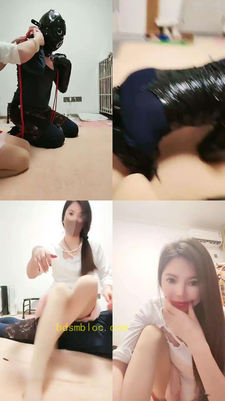【于少奶奶】捆绑蜷伏加呕吐物加开发圣水