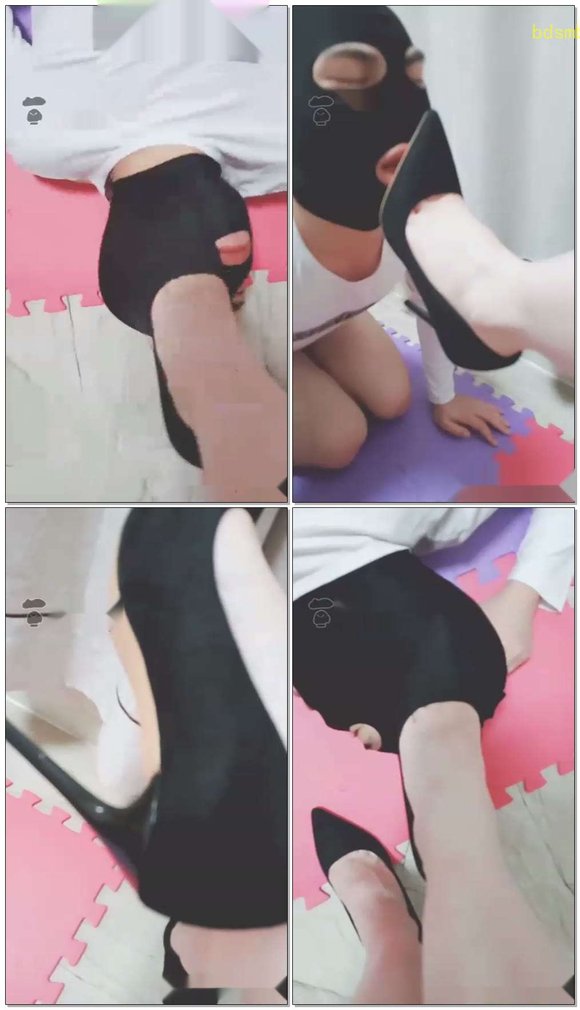 【夏琳】踩暴贱狗的头