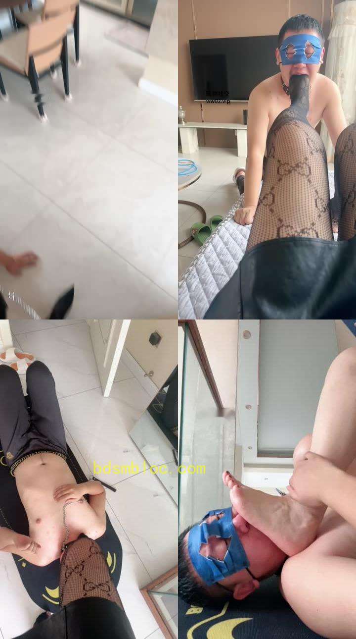 【熙S】黑丝网袜美腿诱惑虐