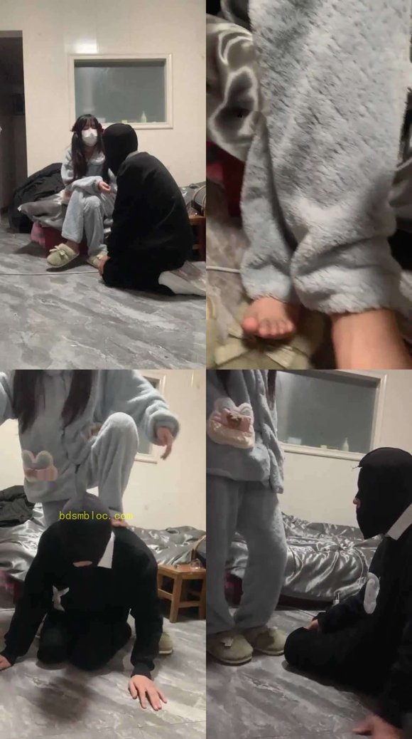 【女生也能很暴力】双马尾萝莉的调教