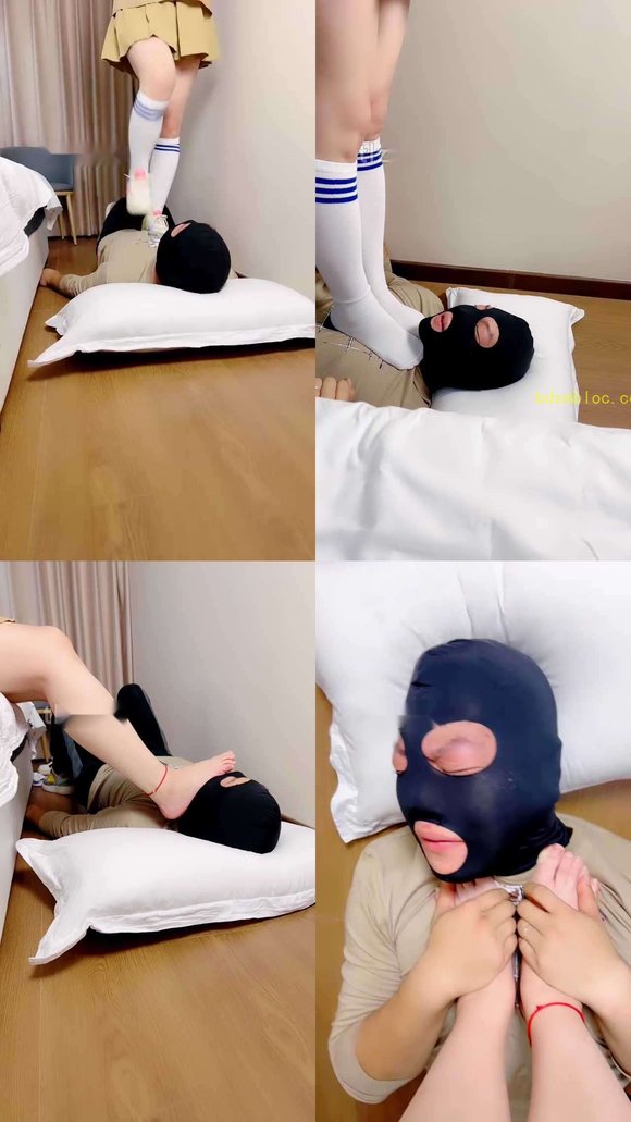 【子橘】运动鞋白袜全体重跳踩