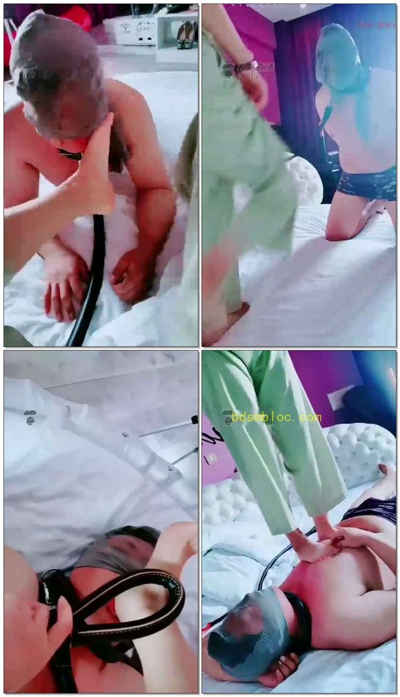 【心竹S】宾馆跳踩贱奴才