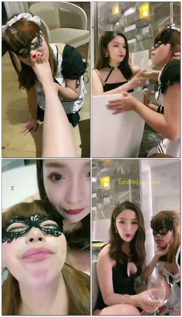 【一诺大小姐】最强母狗奴，开发呕吐物和圣水