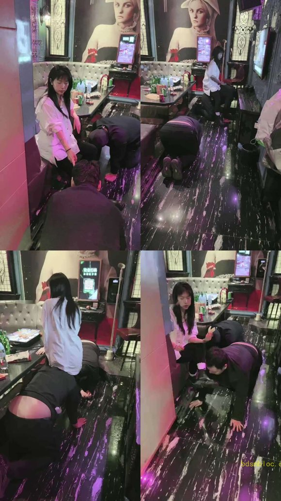 【芷镜小主】KTV-双奴-公开处刑贱奴