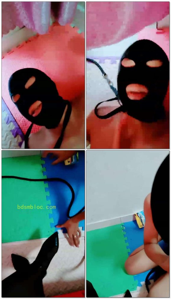 【魅影女神】来个02年的学生狗，耳光口水羞辱强制鞭打生水踢裆舔脚