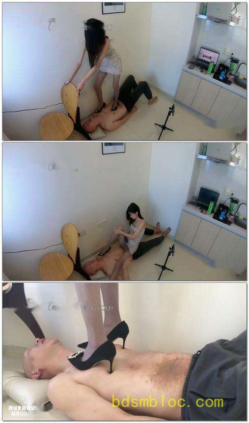 【美竹姐姐】优雅风黑色高跟虐乳