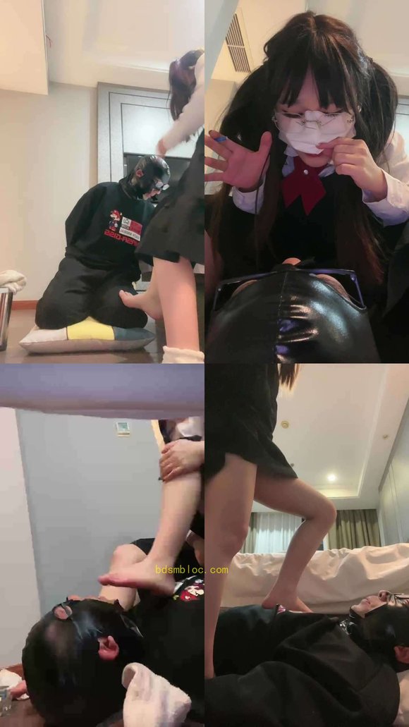 【瑞安】JK萝莉主臭脚羞辱