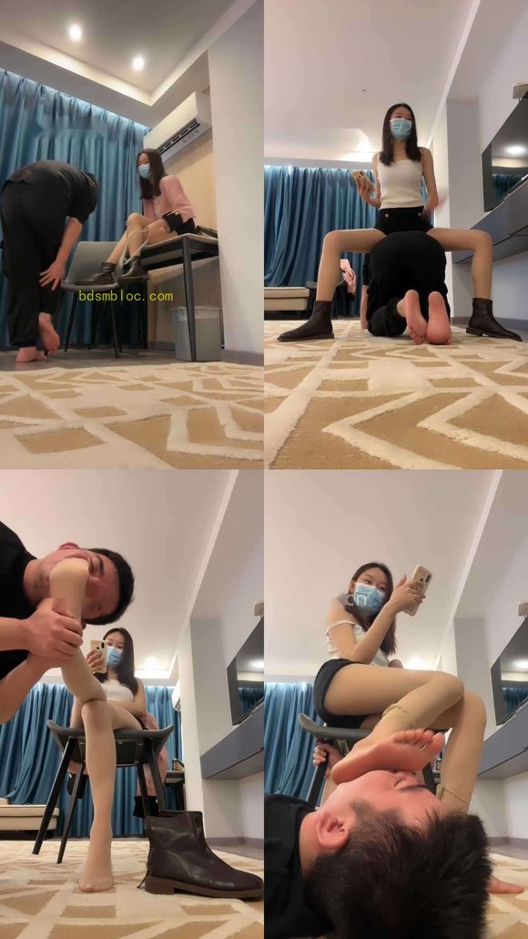 【艾莉】肉丝姐姐教训狗弟弟