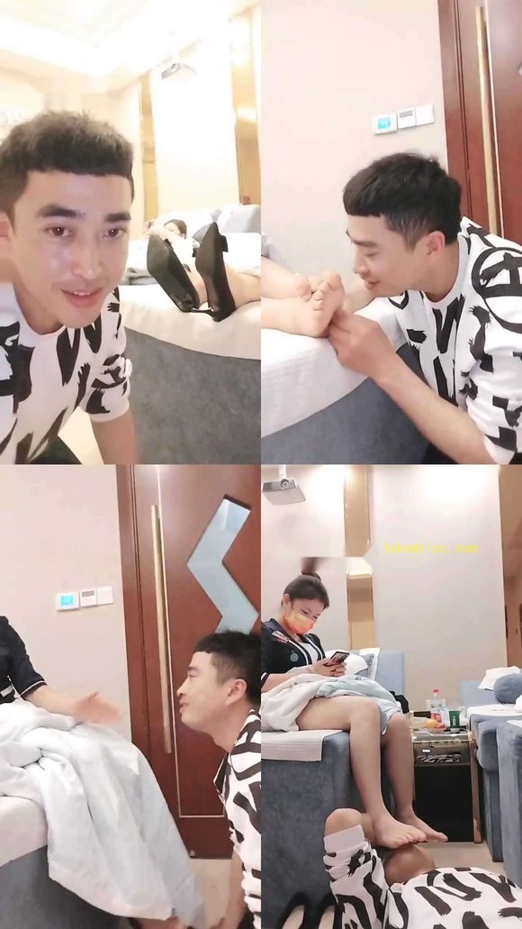 【刘二狗】会所给小姐姐舔脚专场