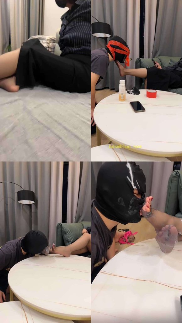 【梓夫人】继母惩罚偷原味的狗儿子