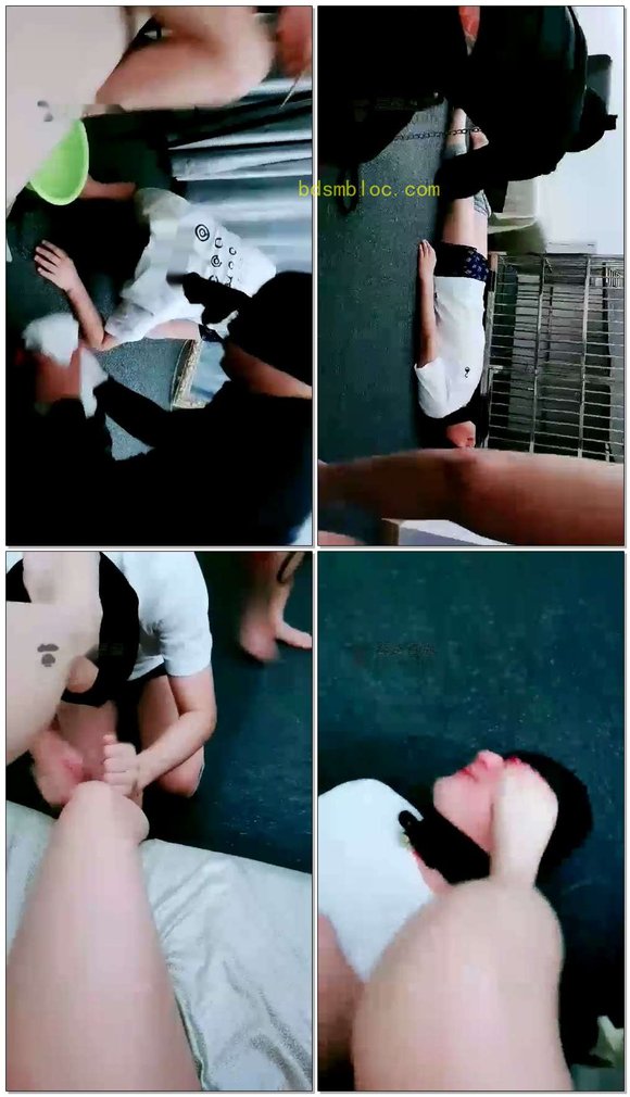 【墨云S】双m舔脚洗脚圣水