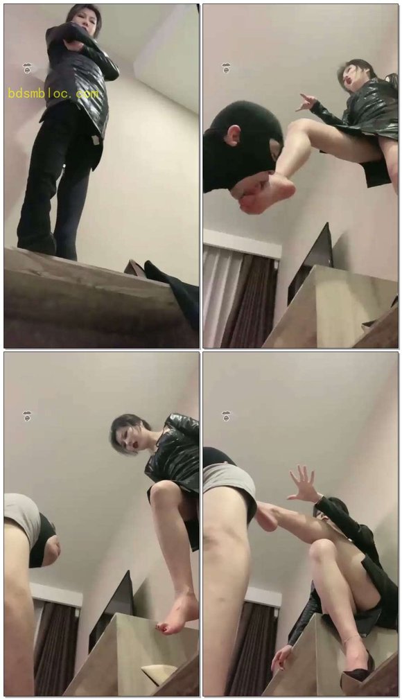 【歌迪丝】长靴，厚丝袜，公狗舔！