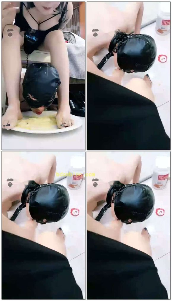 【舒钰Sss】用美足给狗子做水果捞