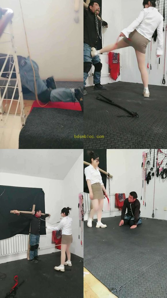 【疼痛挨打狗】主人回家一顿暴打