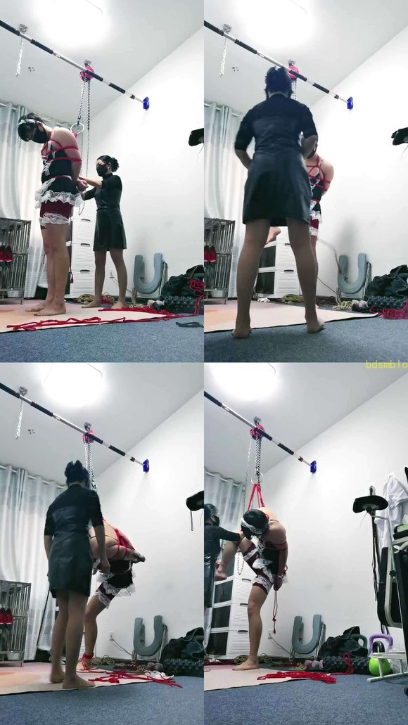 【浮华】女王教程-绳缚吊绑练习