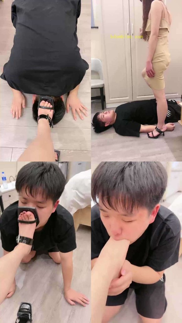 【乔伊】高跟凉鞋碾压踩/虐乳/抽耳光/坐脸窒息/喝圣水