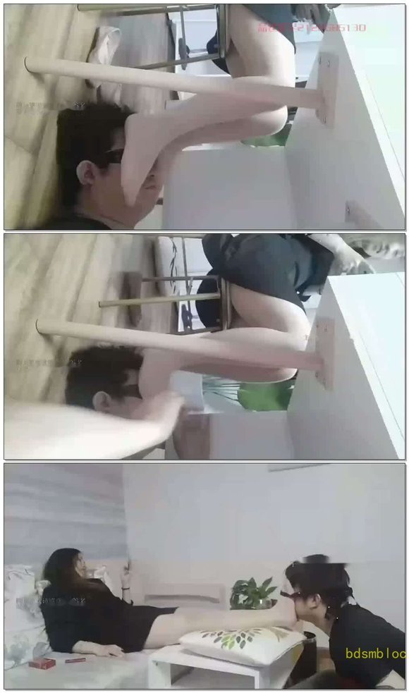 【不良女学生】物业小姐丝袜脚无意识