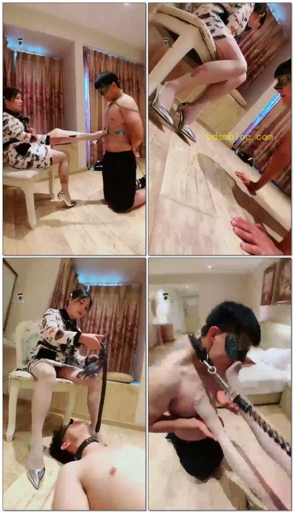 【瑾玲女王】玩一只肌肉男模