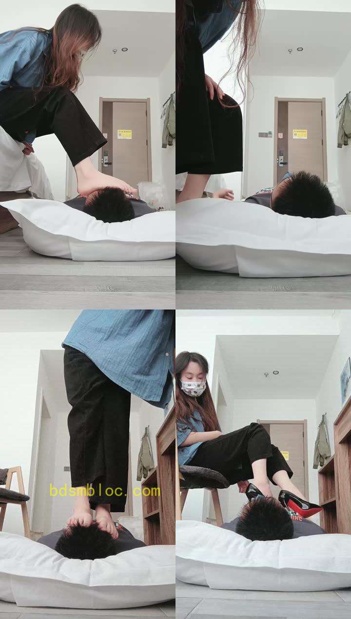 【林十七】高跟鞋重度全体重踩