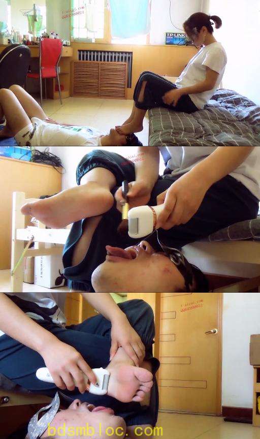 【小莜】人体垃圾桶系列喂食脚皮脚趾甲洗脚水