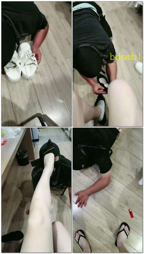 【武汉丝丝女王】鞋垫面包滴蜡虐畜