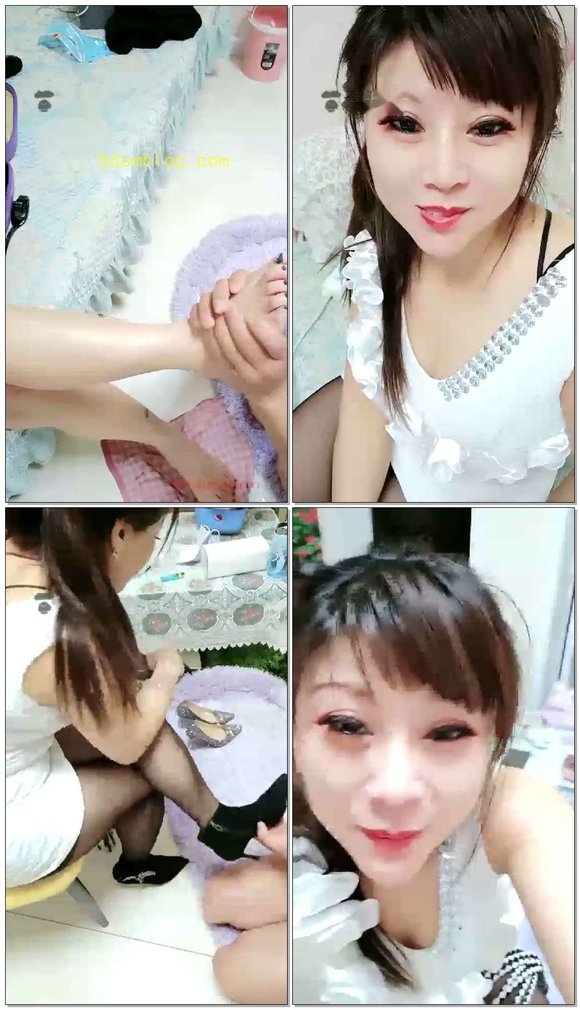 【媚影S】享受狗子伺候洗脚