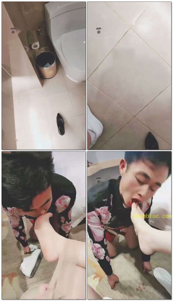 【豆爷S】白鞋白袜酒店调狗（二）
