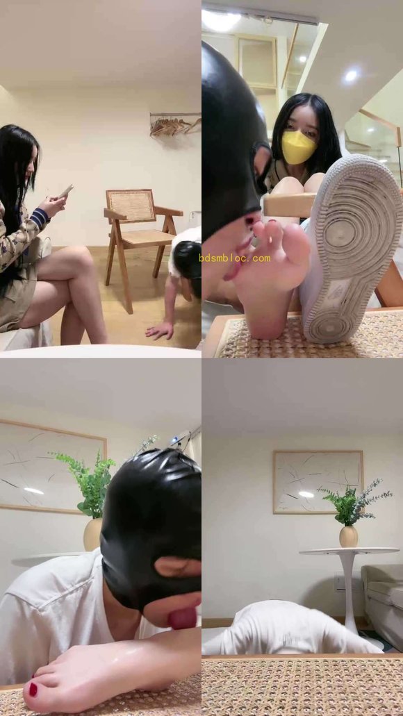 【奈奈生】小白鞋臭脚辱奶狗