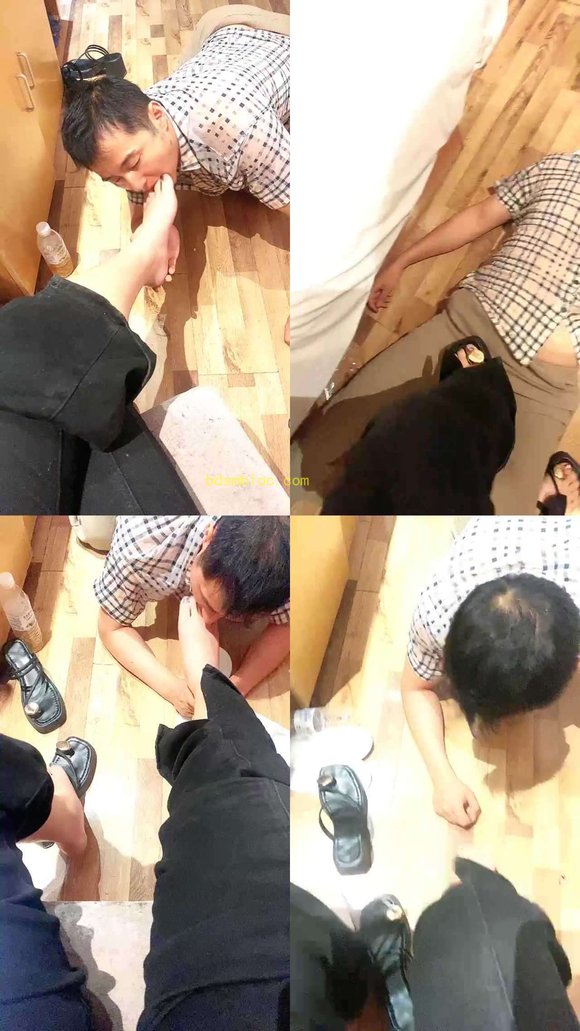【妍主】继父伺候漂亮女儿-臭脚羞辱