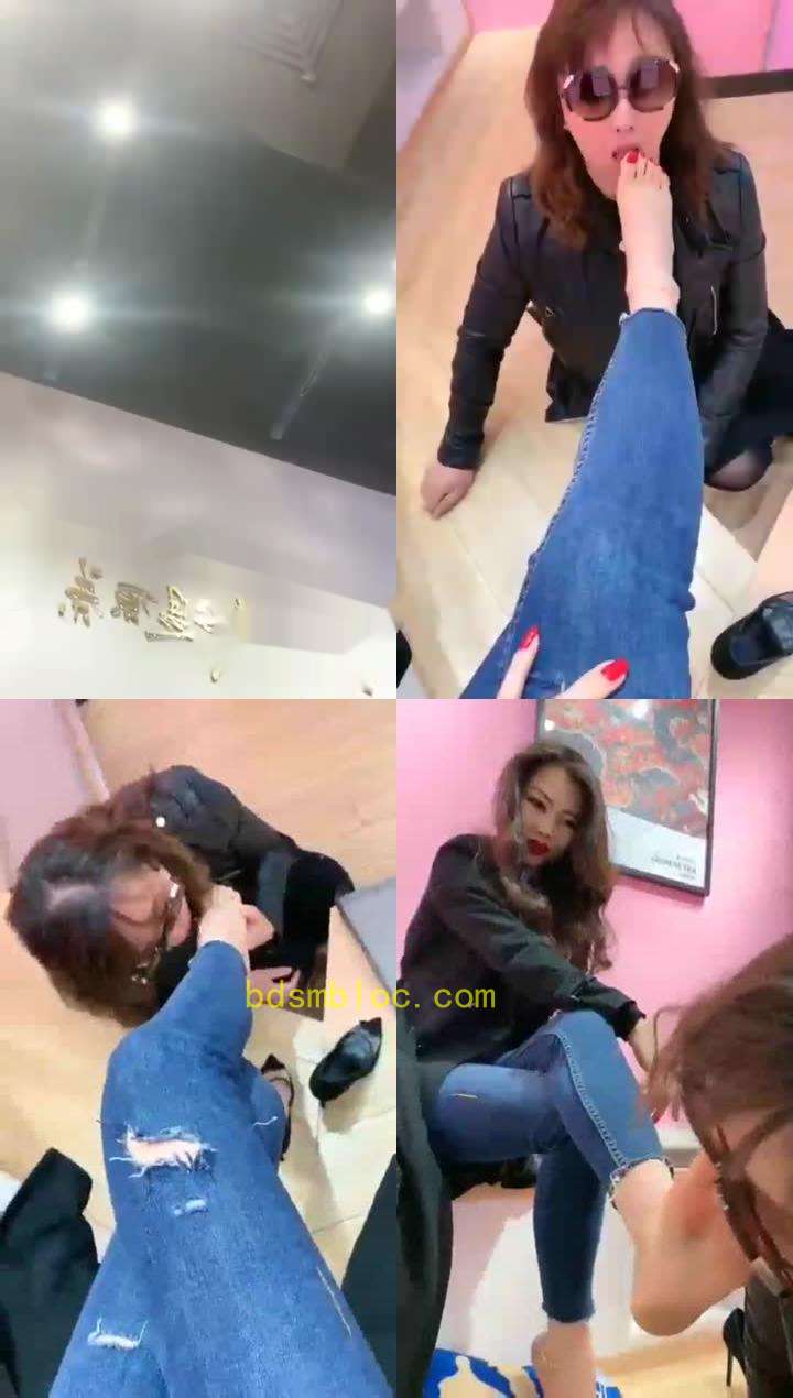【歌迪丝】逛街调母狗,服务员看到后很兴奋