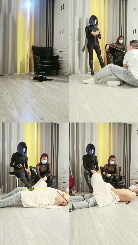【爱玩胶的女主们】双女主调教奴，止责