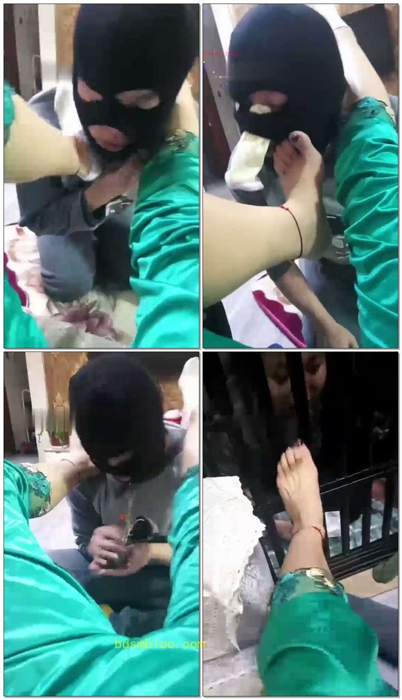 【惠儿S】原味脏白袜羞辱
