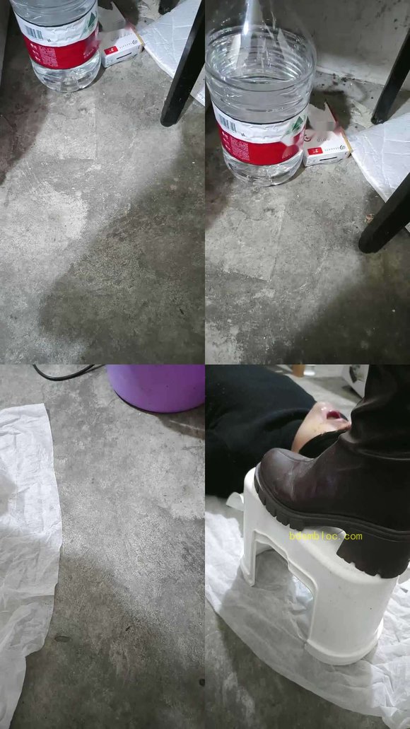 【咪兔】长靴踩虐驯化厕奴