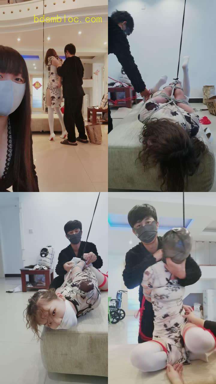 【媚娘工作室】居家调教自己的老婆