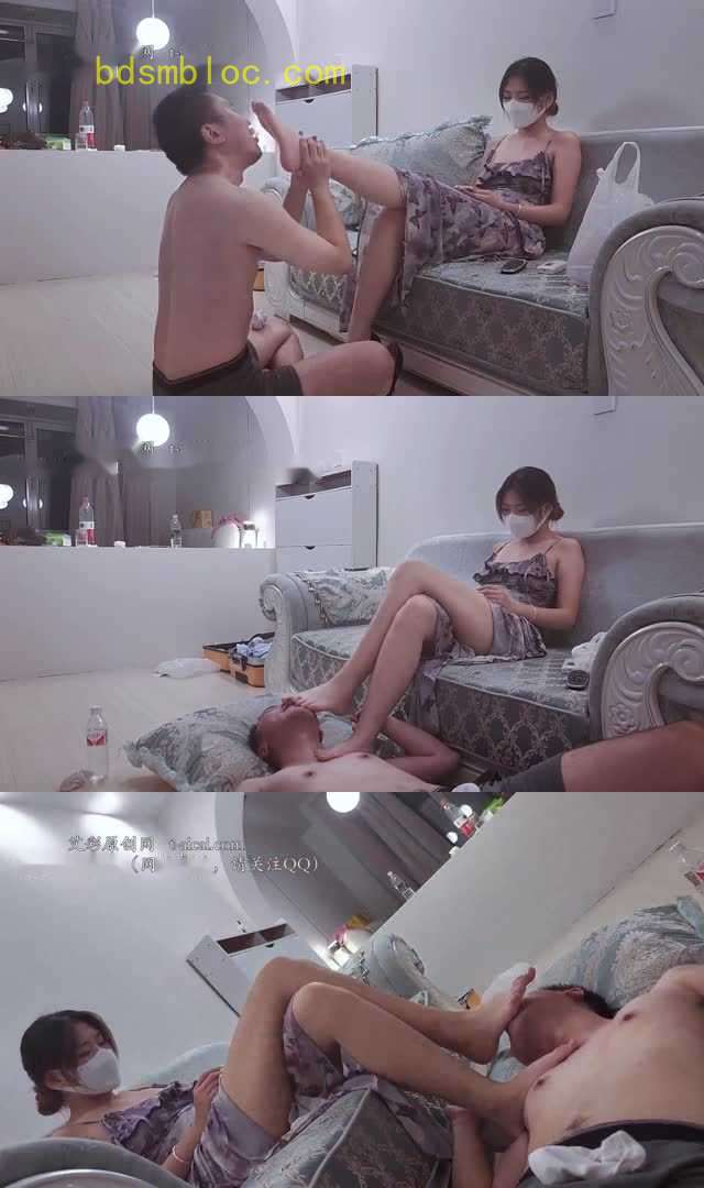 【红颜榜】小亿全体重踩脸 脚耳光 脚深喉 虐乳 虐舌