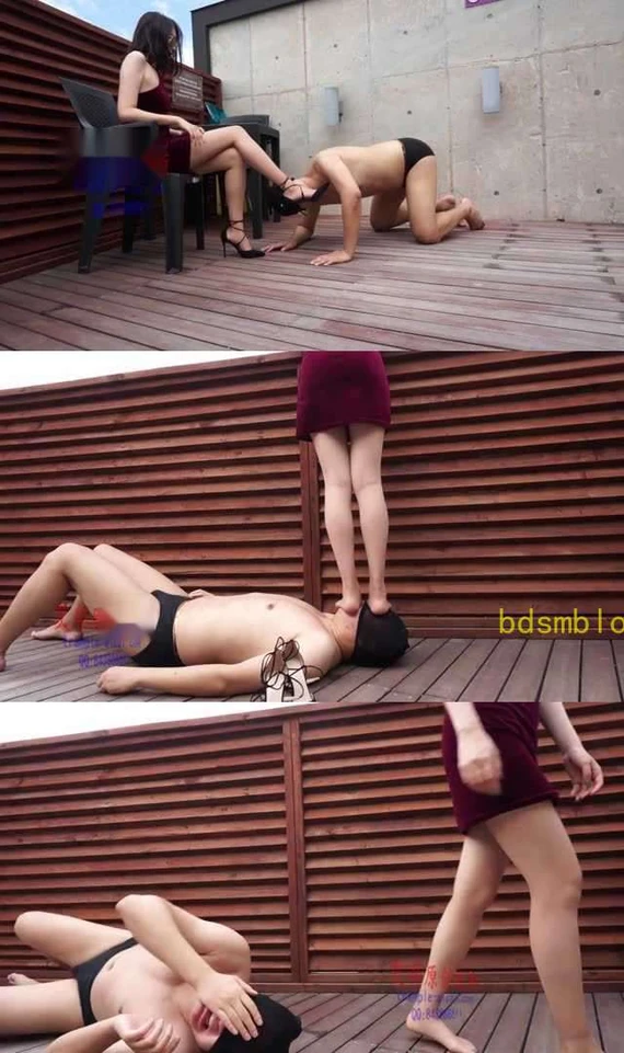 【小妮女主】性感丝袜高跟鞋调教（下）