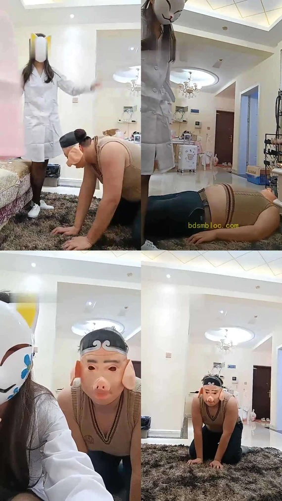 【九江妙菱】双护士小姐姐虐猪八戒