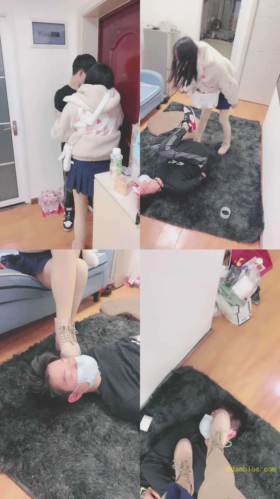 【桃子老师】偷拍狗的下场