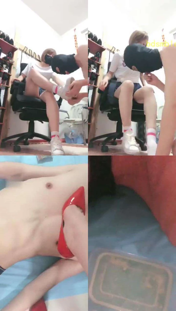 【冷颜女王】超重口玩学生狗