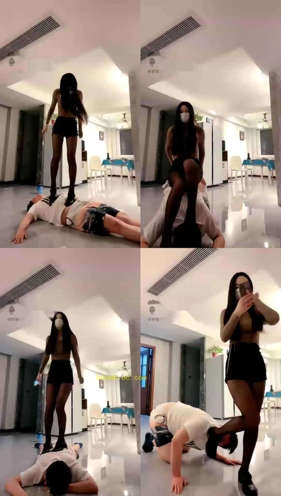 【仙女殿下】踩狗出气（平底鞋）
